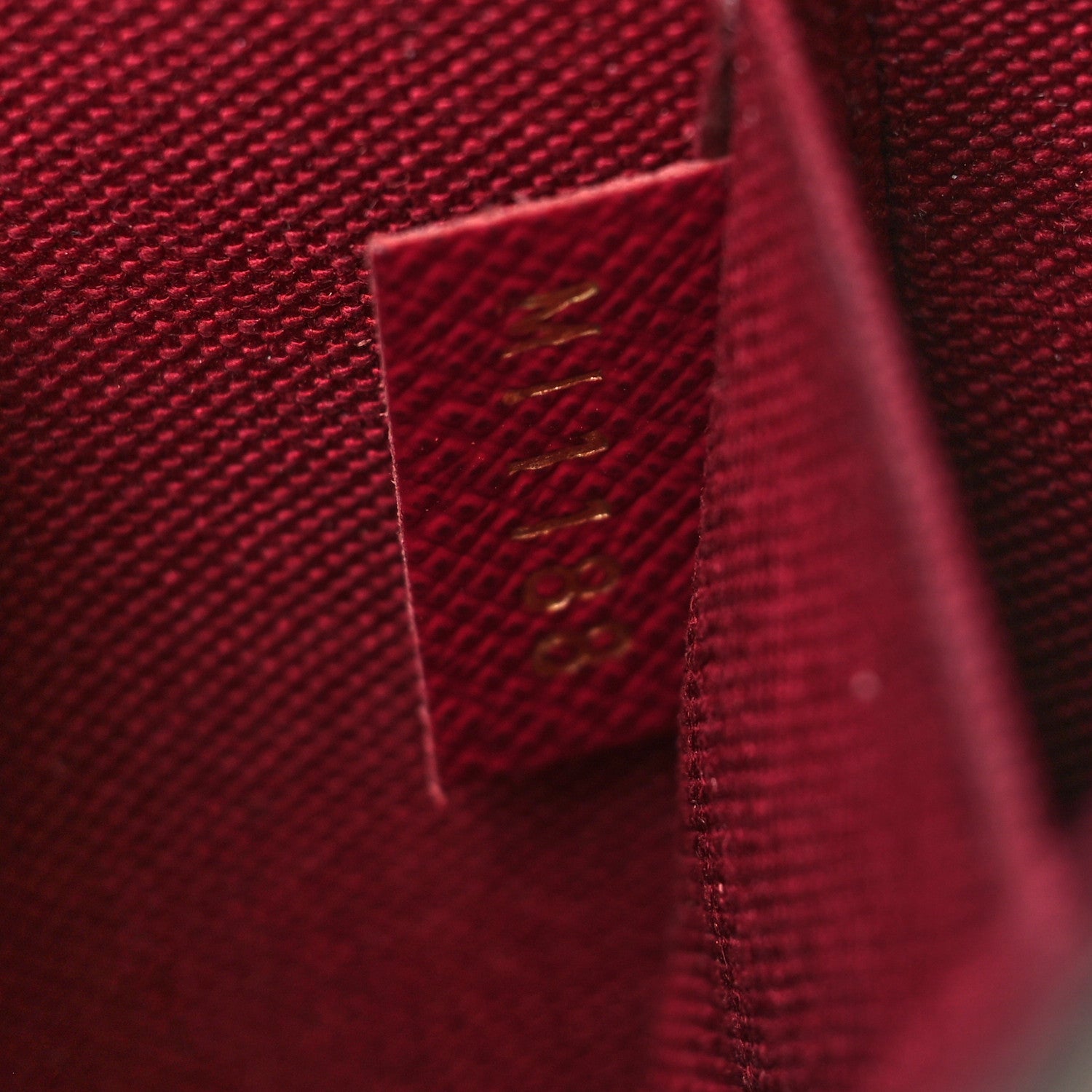 Louis Vuitton Monogram Pochette Felicie Chain Wallet Fuchsia 8 of 11