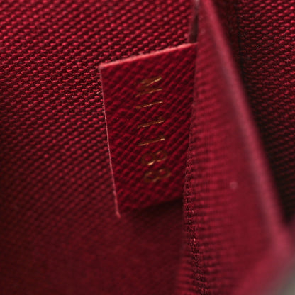 Louis Vuitton Monogram Pochette Felicie Chain Wallet Fuchsia 8 of 11