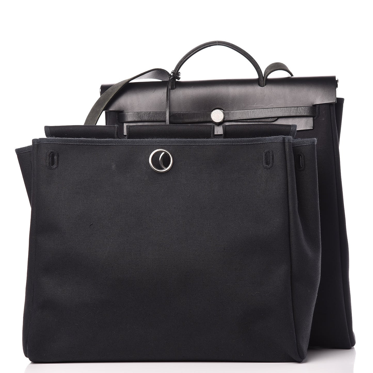 Toile Vache Calfskin Herbag 39 MM Black