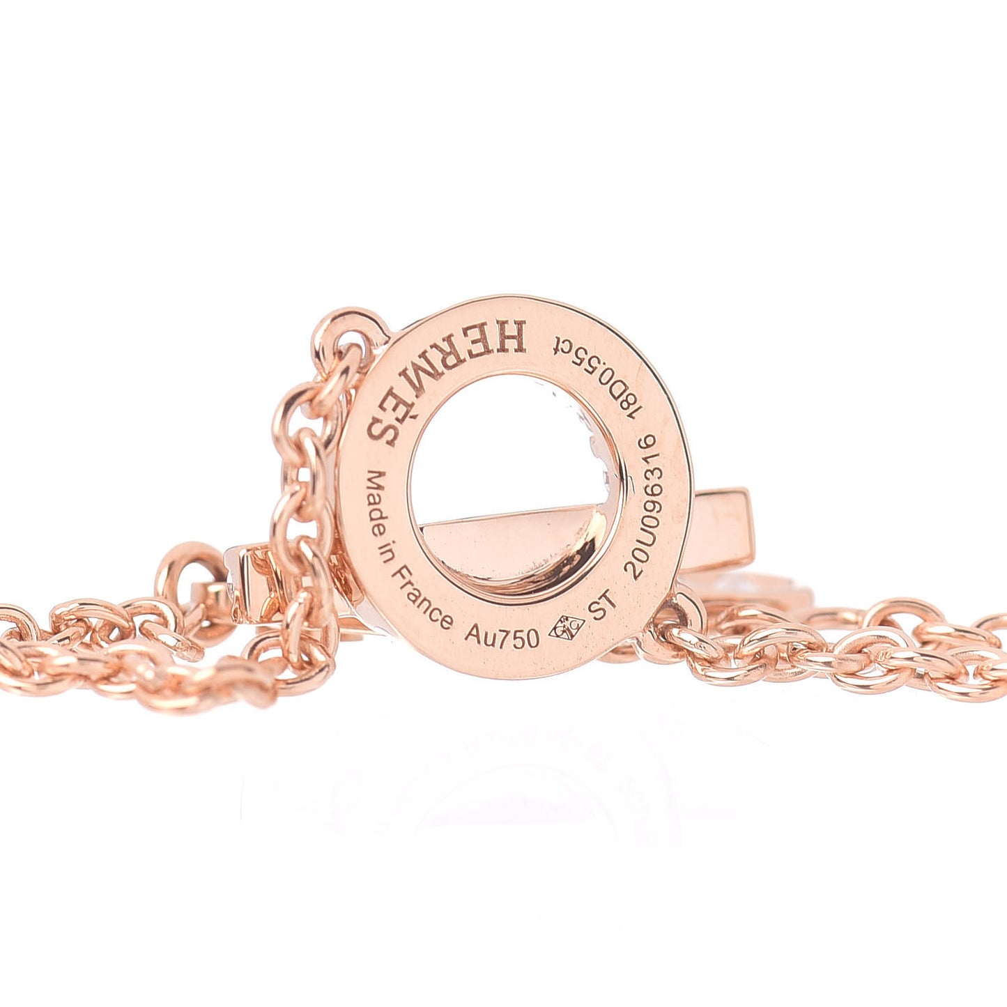 18K Rose Gold Diamond Finesse Bracelet ST