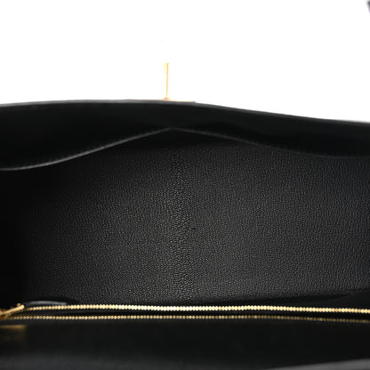 Hermes Epsom Kelly Sellier 28 Black 5 of 11