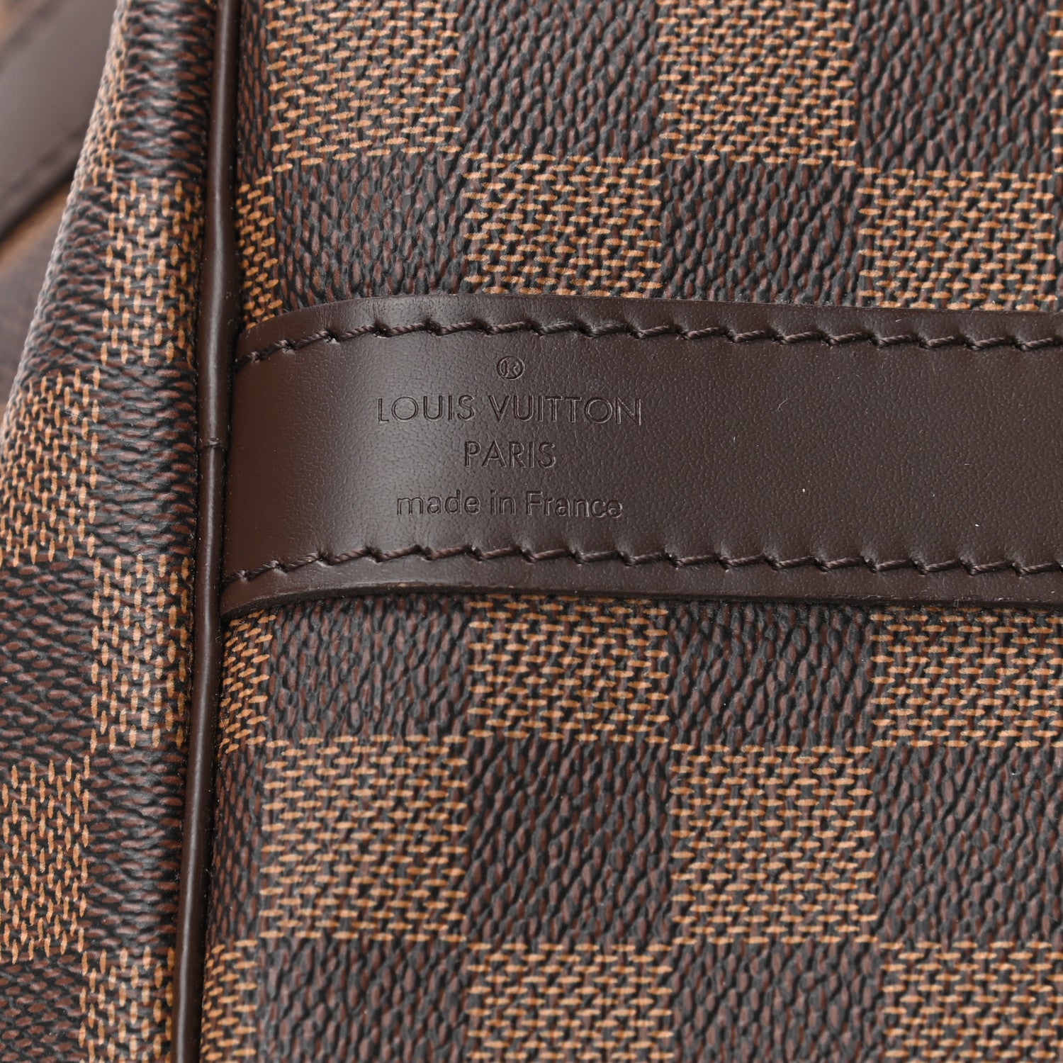 Louis Vuitton Damier Ebene Keepall Bandouliere 45 7 of 9