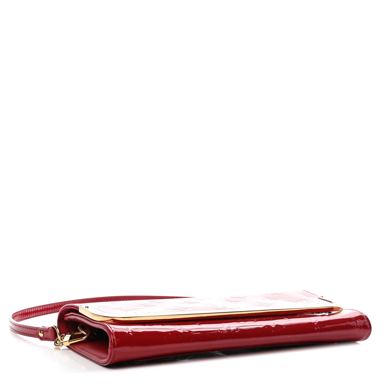 Louis Vuitton Vernis Rossmore MM Pomme D'Amour 3 of 4