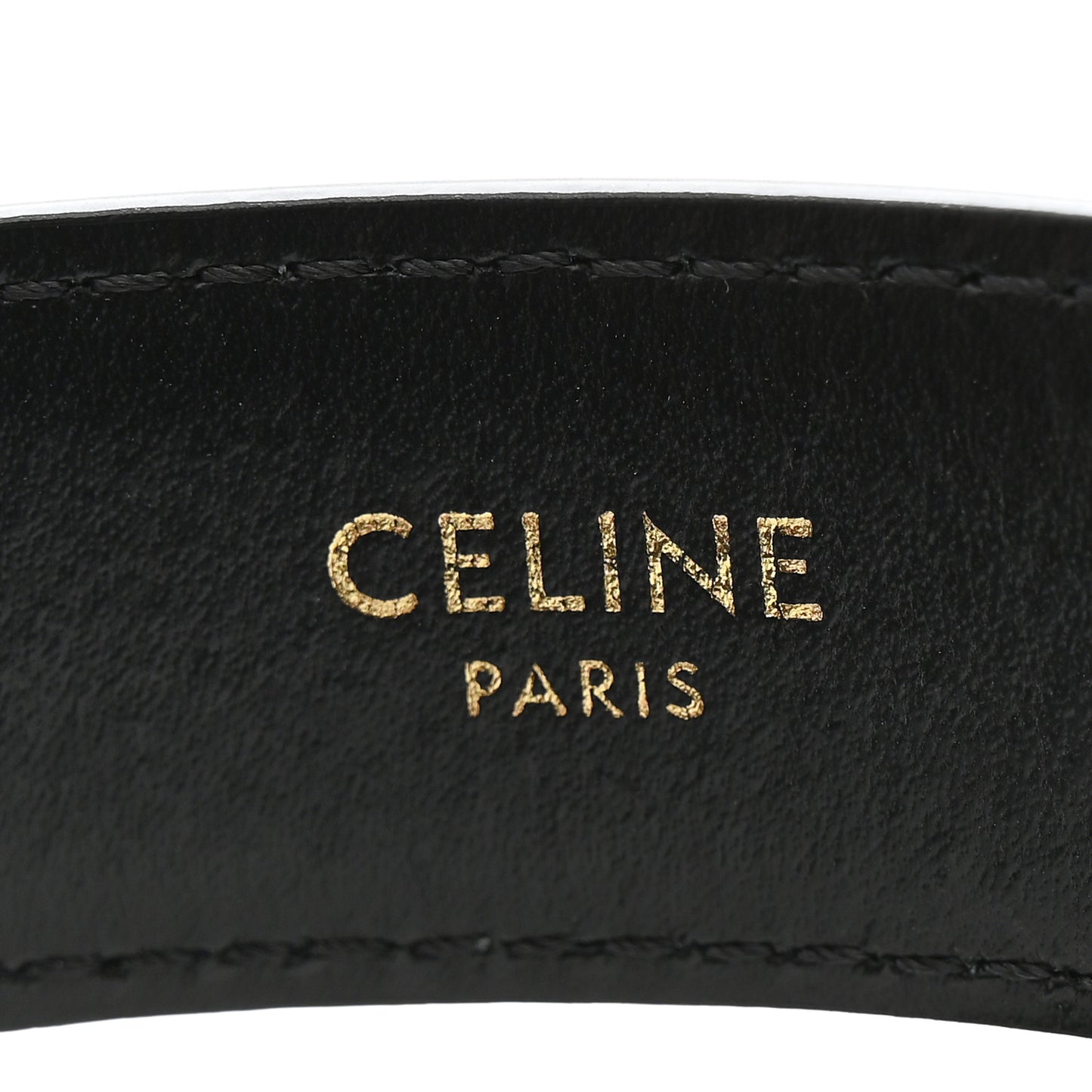 Box Calfskin Medium 25mm Triomphe Belt 80 32 Black