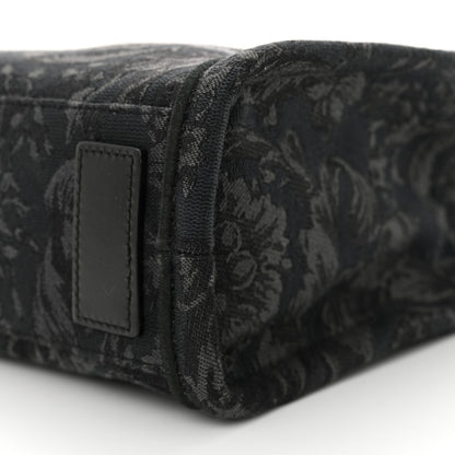 Versace Jacquard Barocco Mini Athena Tote Black 9 of 13
