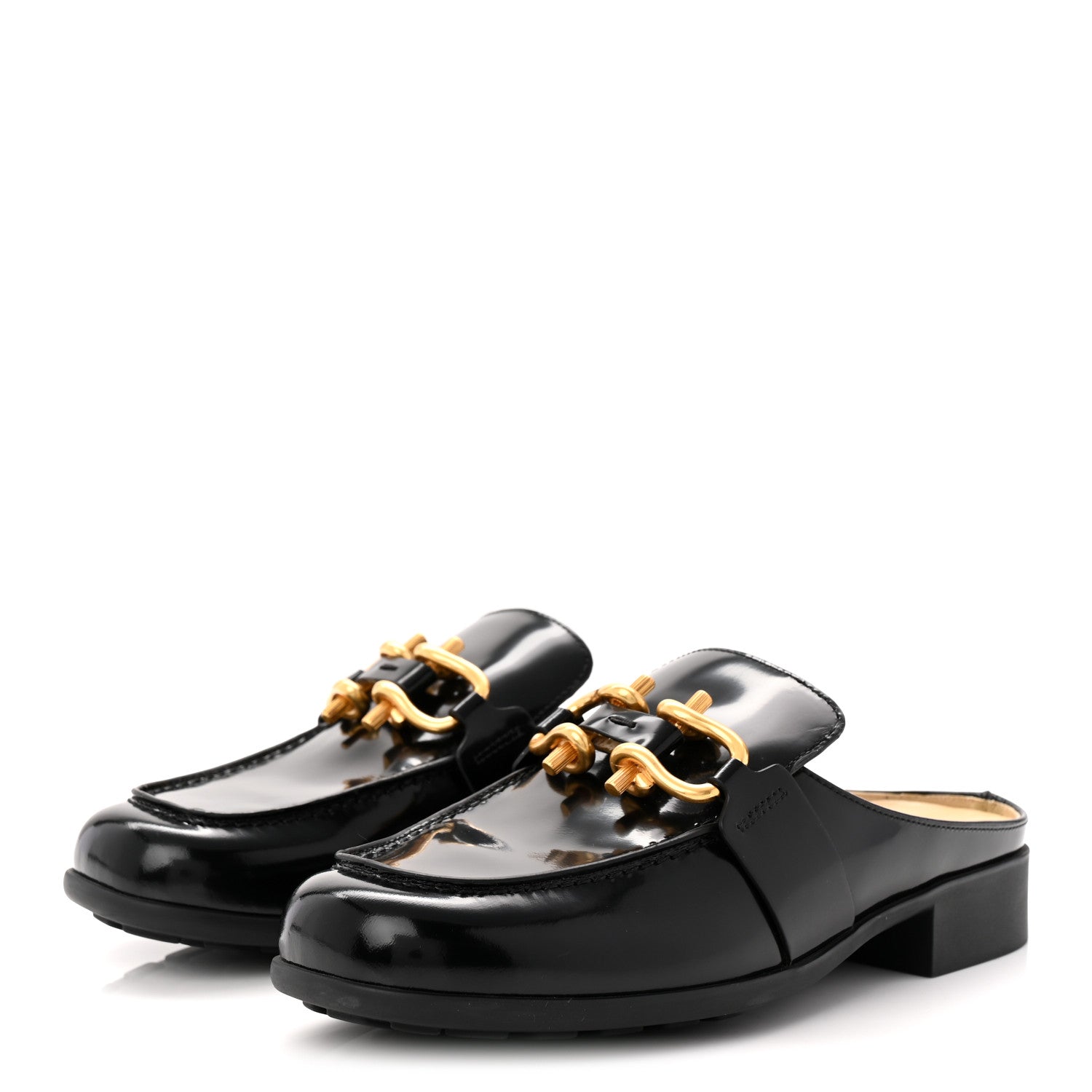 Bottega Veneta Calfskin Monsieur Loafers 37.5 Black 3 of 9