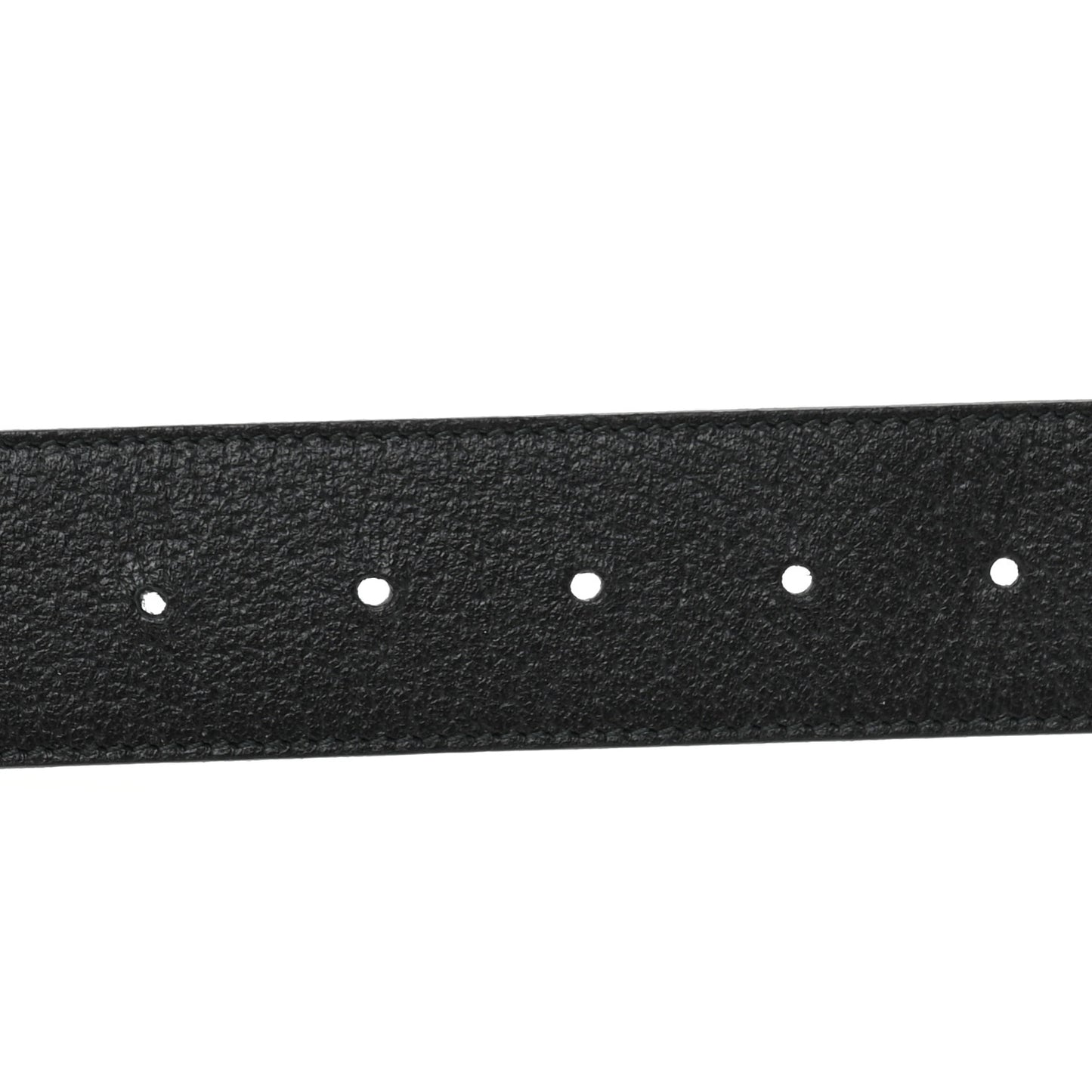 Textured Calfskin Double G 40mm Belt 85 34 Black