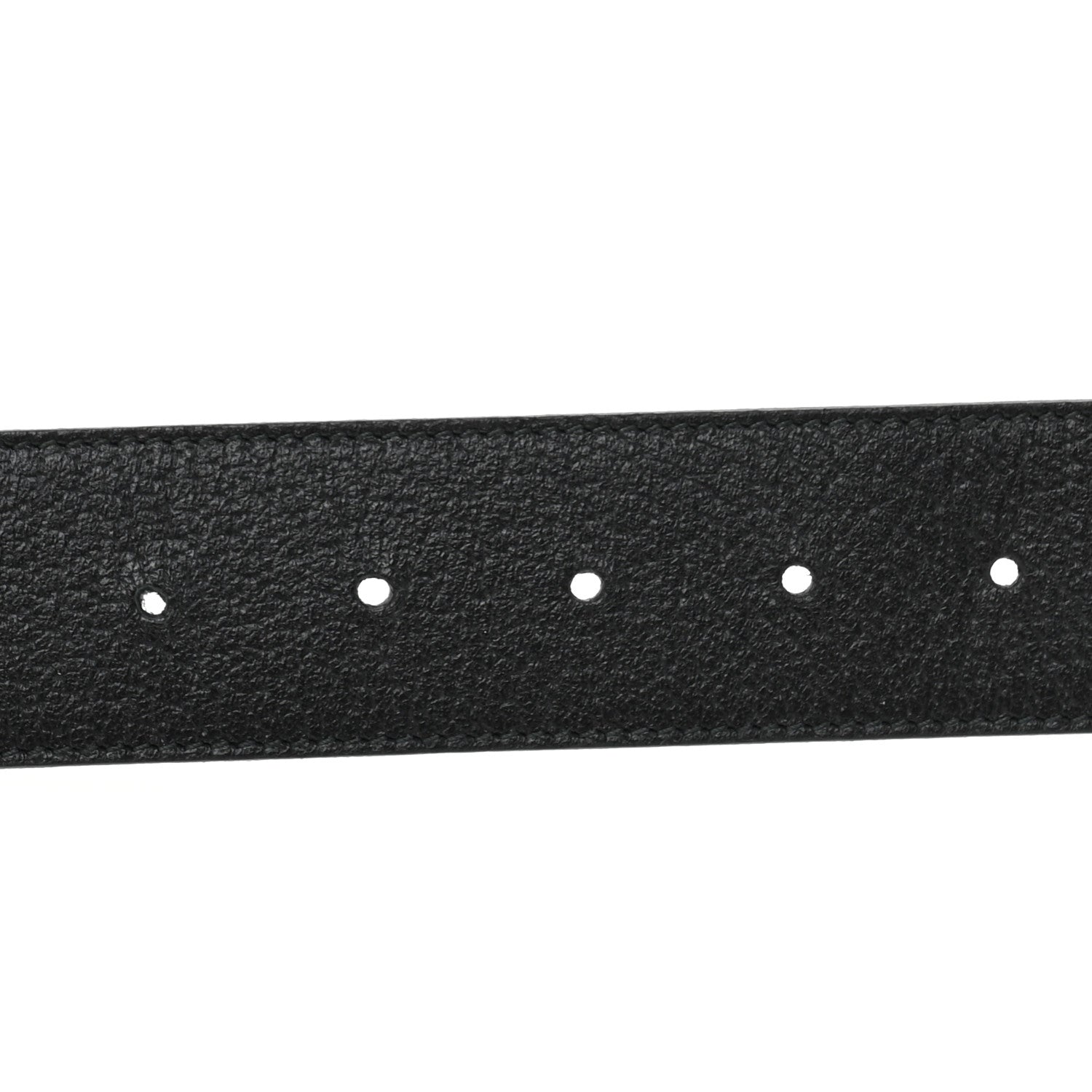 Gucci Textured Calfskin Double G 40mm Belt 85 34 Black 3 of 9