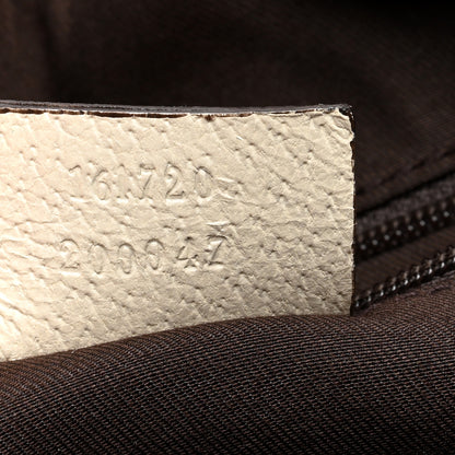 Gucci Monogram Small Princy Satchel Off White 8 of 11