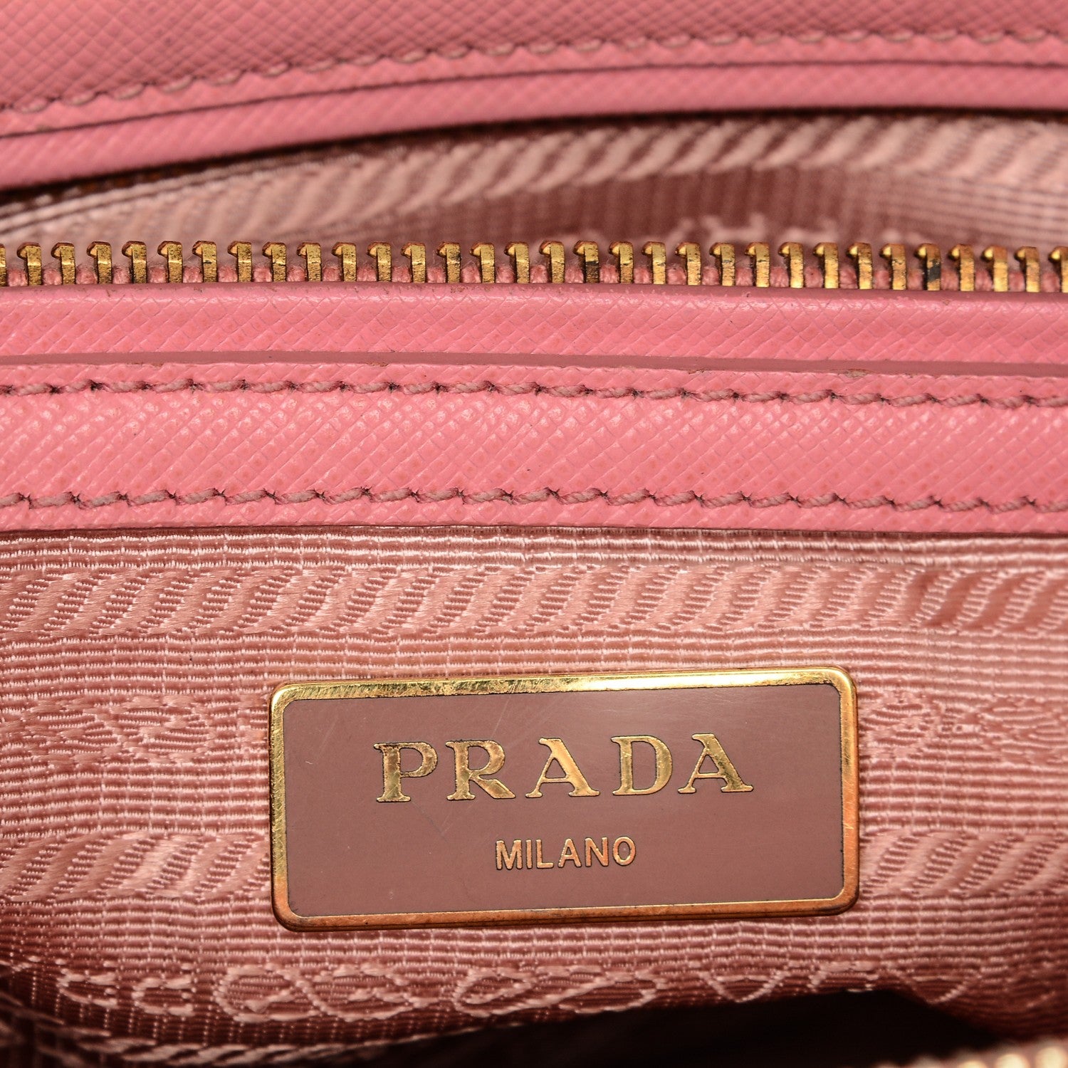 Prada Saffiano Small Galleria Double Zip Tote Tamaris 7 of 8
