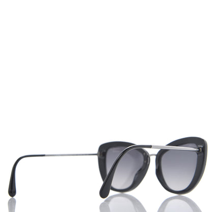 Chanel Polarized Cat Eye Sunglasses 5399-A Black 4 of 8