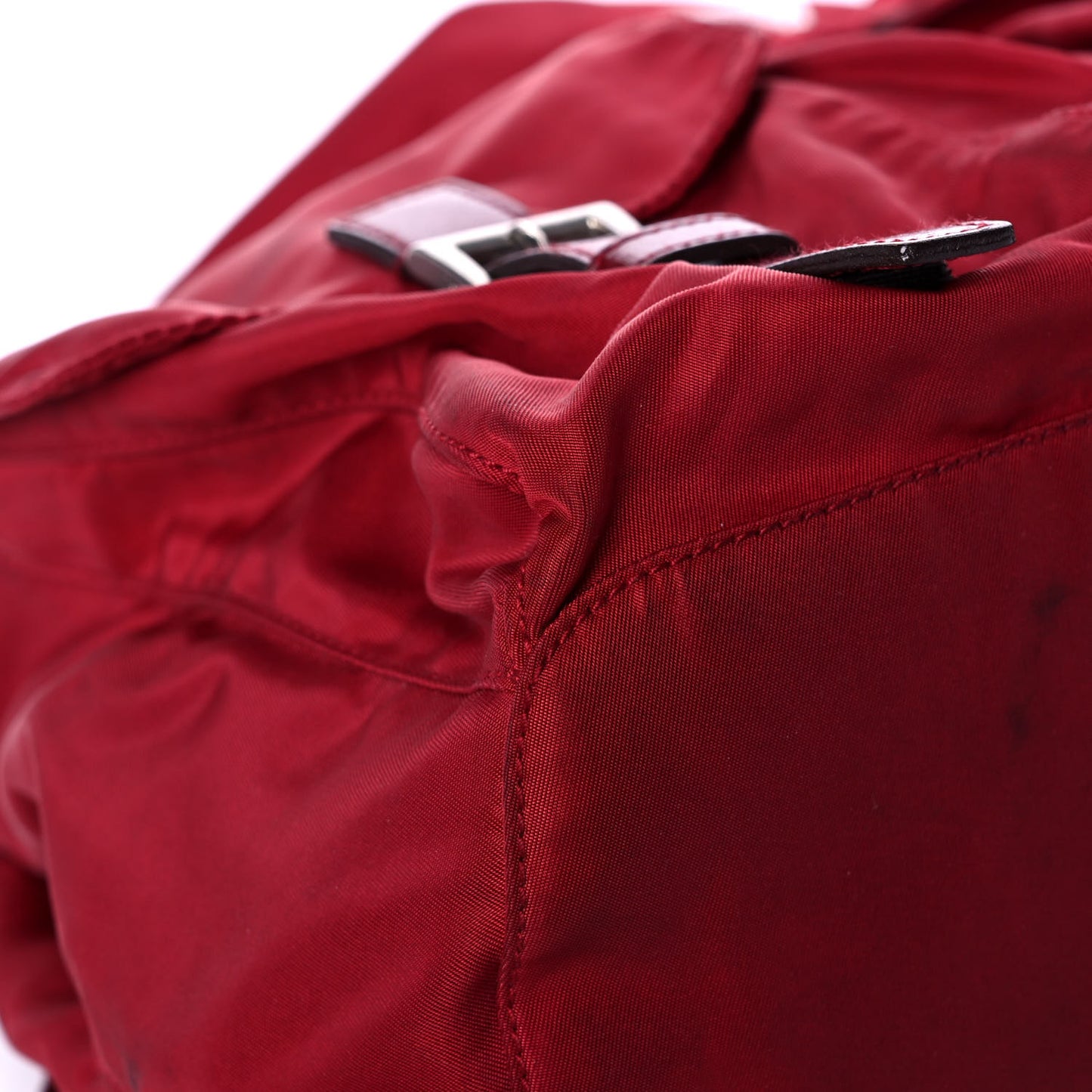 Tessuto Nylon Vela Medium Backpack Cerise