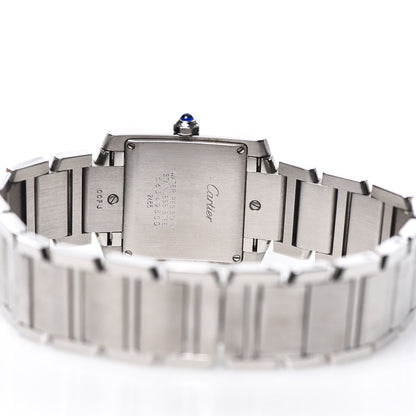 Cartier Stainless Steel 25mm Tank Francaise Quartz Watch 4 of 5