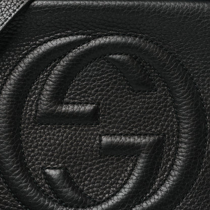 Gucci Pebbled Calfskin Small Soho Disco Bag Black 8 of 10