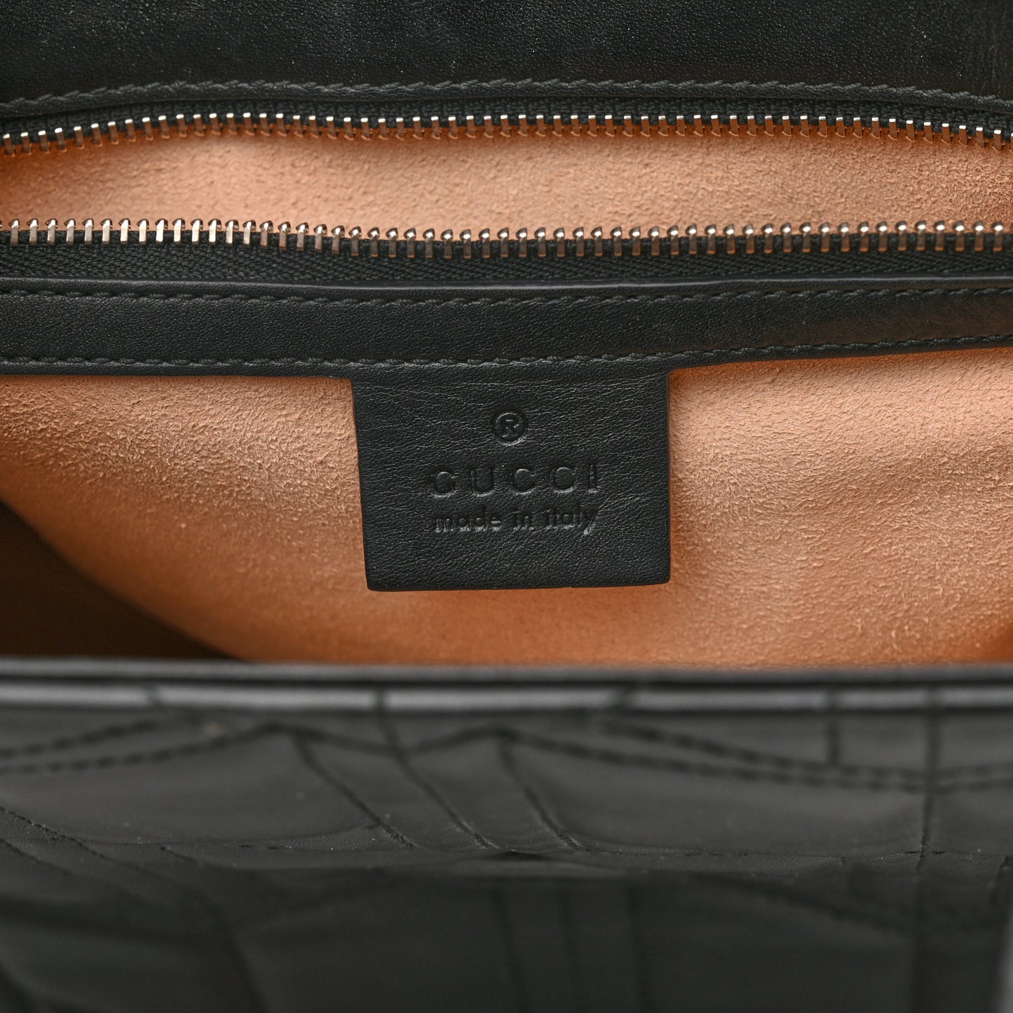 Calfskin Web Quilted Large Dionysus Tote Bag Black