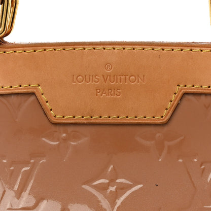 Louis Vuitton Vernis Brea MM Rose Velours 8 of 14