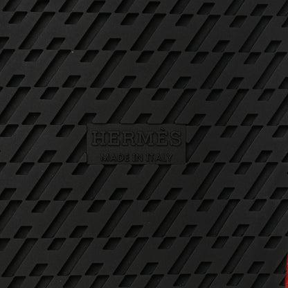 Hermes Woolskin Womens Chypre Sandals 40 Rose Du Desert 7 of 8