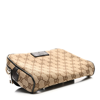 Gucci Monogram Belt Bag Dark Brown 4 of 10
