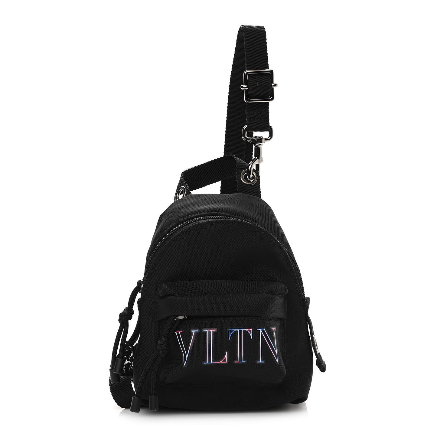 Nylon Neon VLTN Mini Backpack Black Multicolor
