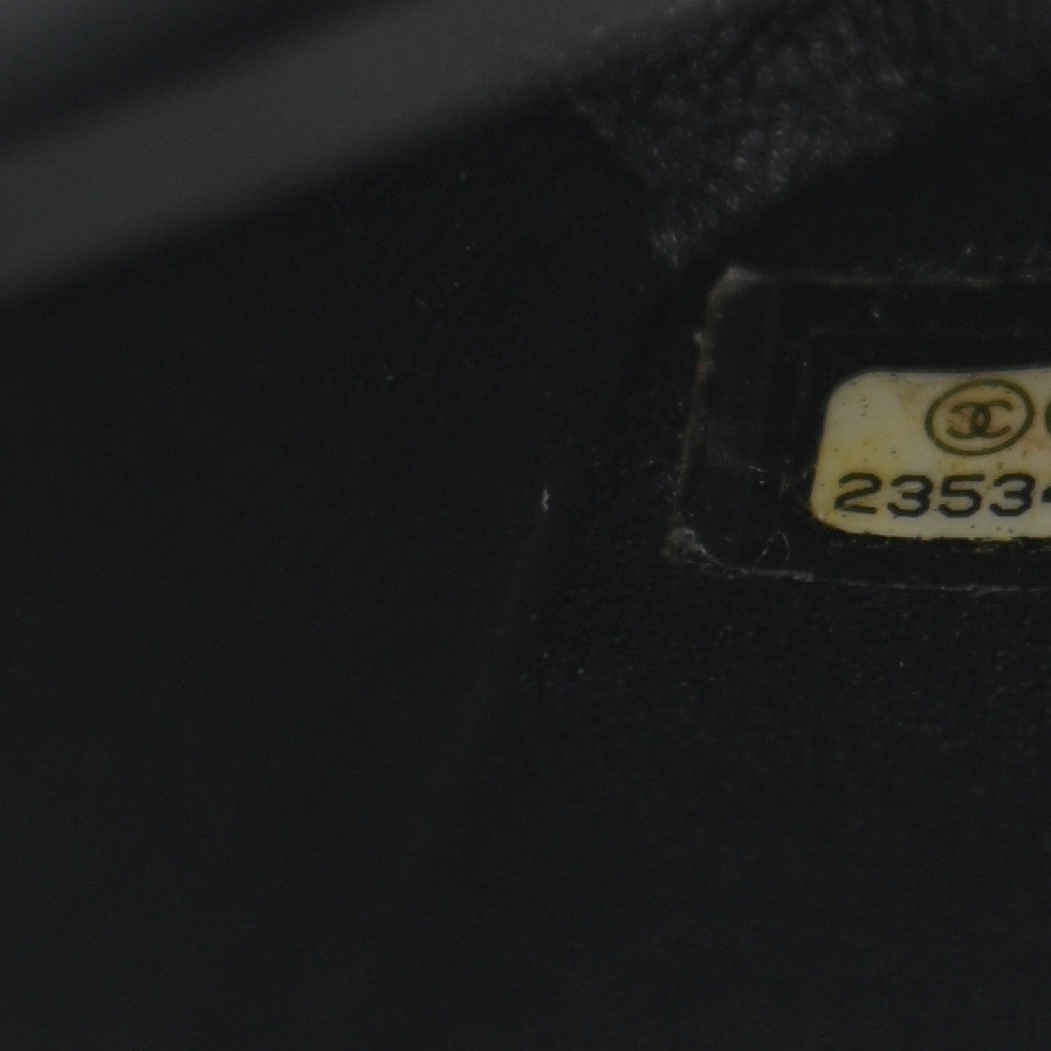 Chanel Lambskin Chevron Quilted Medium Double Flap Black 7 of 11