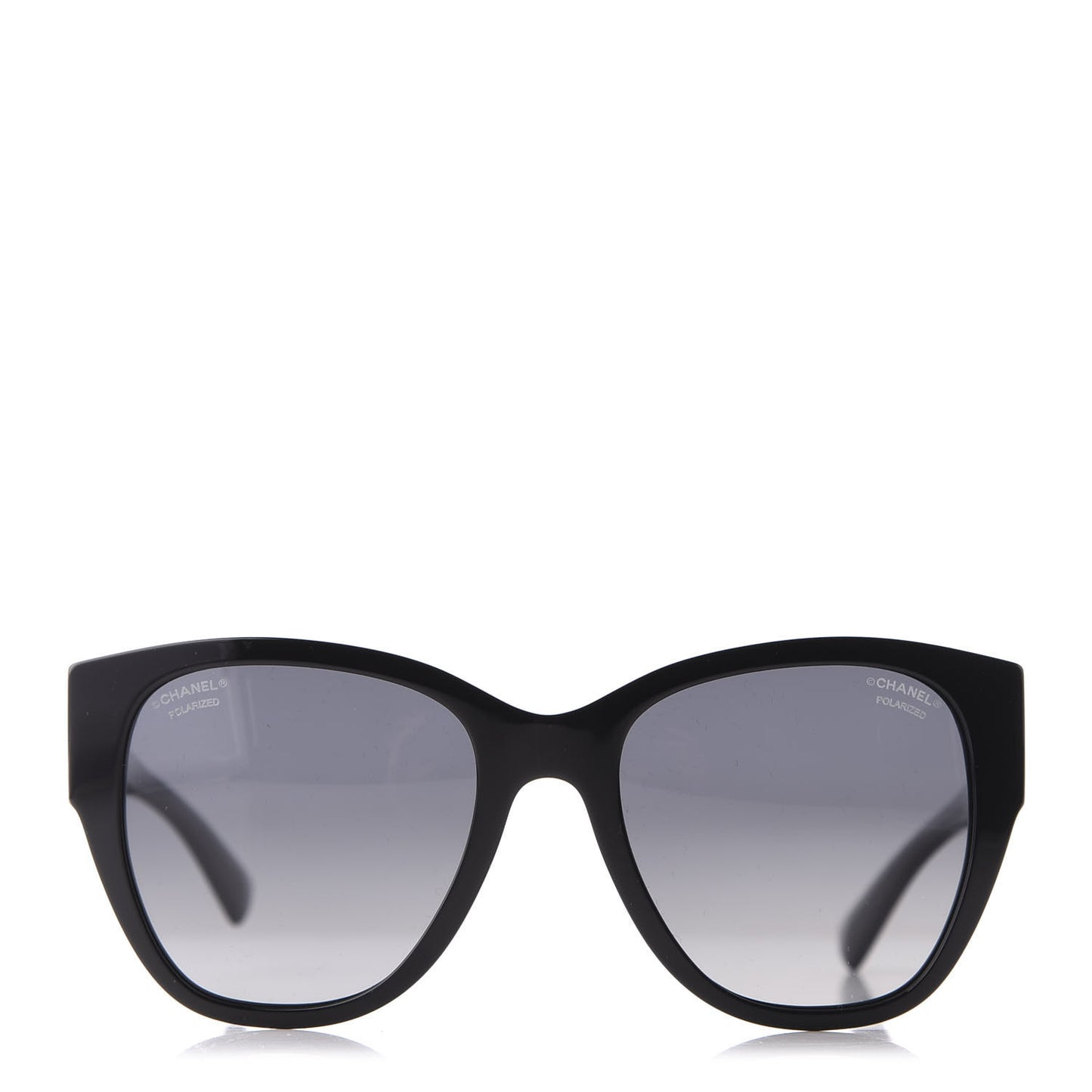 Acetate Polarized Butterfly CC Sunglasses 5412 Black