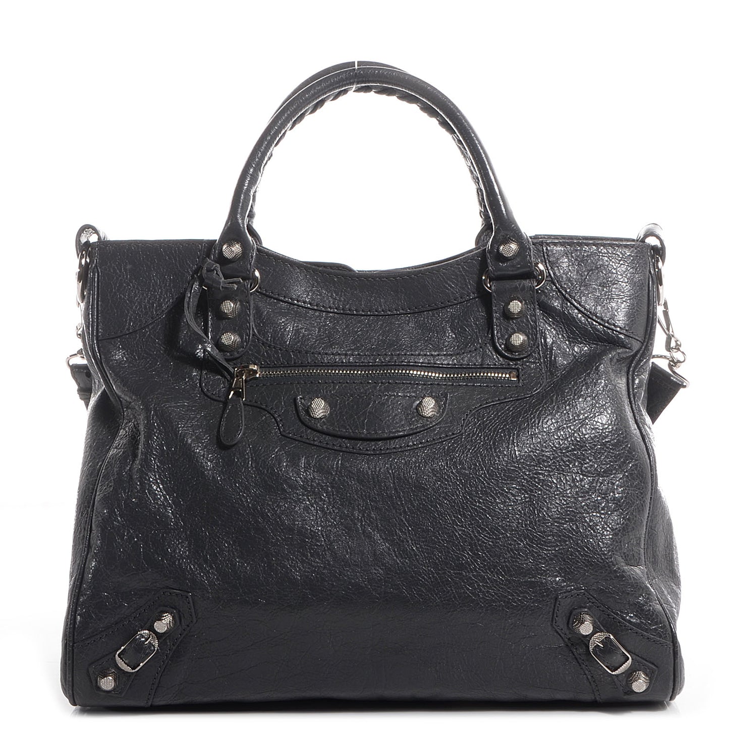 Agneau Giant 12 Silver Hardware Velo Gris Fossile Anthracite