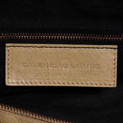 Balenciaga Agneau Classic Hardware Day Hobo Latte Beige 9 of 11