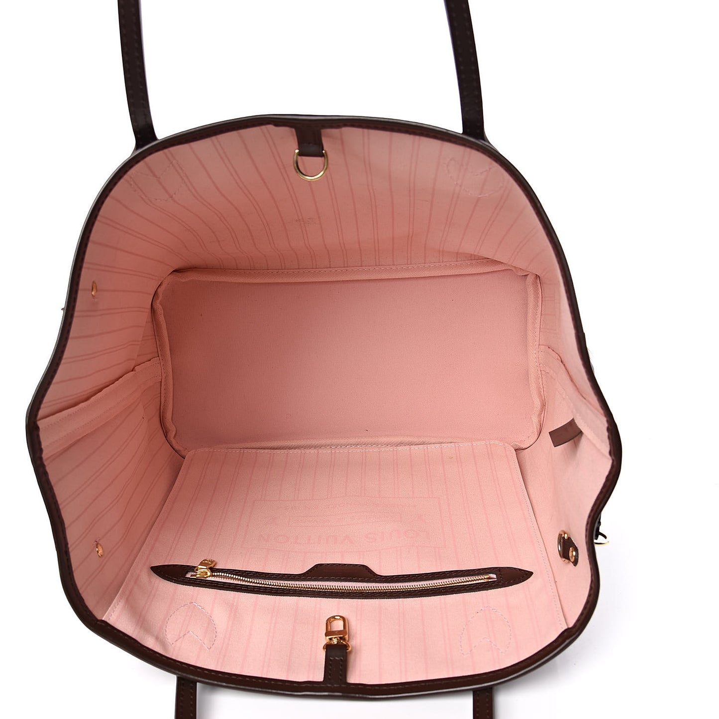 Damier Ebene Neo Neverfull MM Rose Ballerine