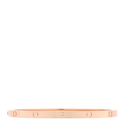Cartier 18K Pink Gold Small LOVE Bracelet 16 2 of 6