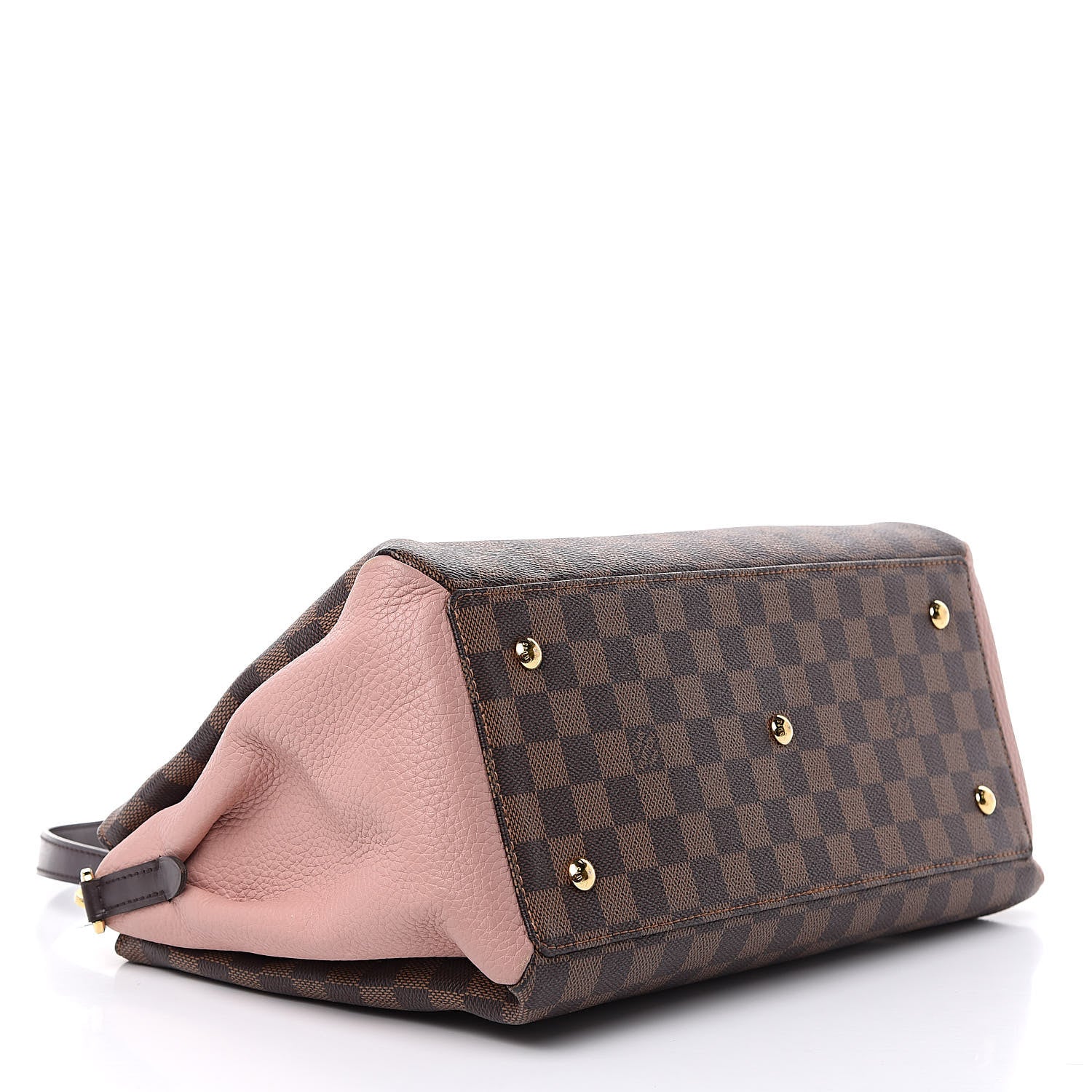 Louis Vuitton Cuir Taurillon Damier Ebene Normandy Magnolia 4 of 18