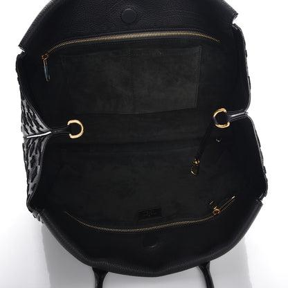 Louis Vuitton Cuir Orfevre Veau Cachemire Tote W GM Black 5 of 7