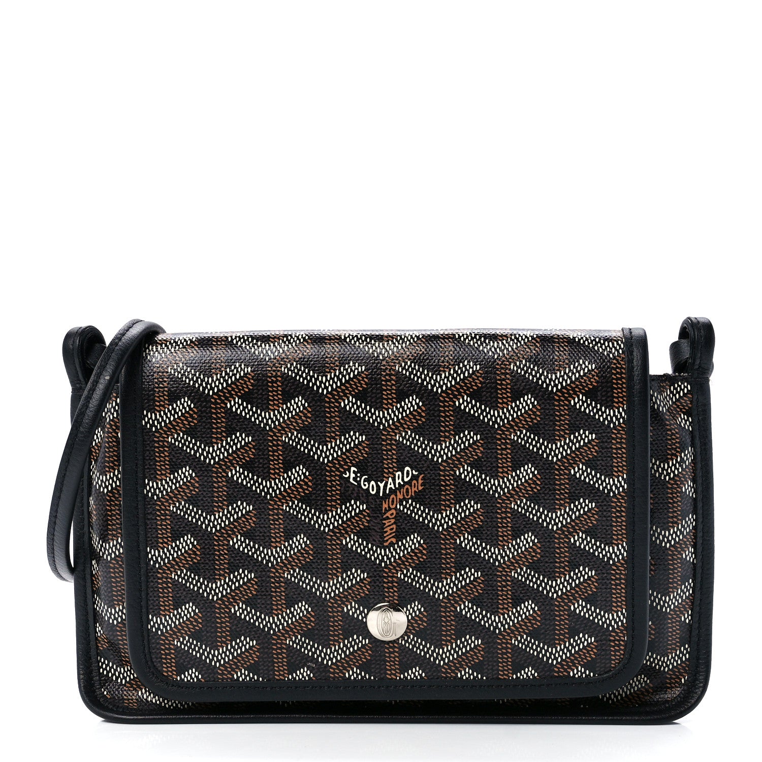 Goyard Goyardine Plumet Wallet Clutch Black 1 of 12