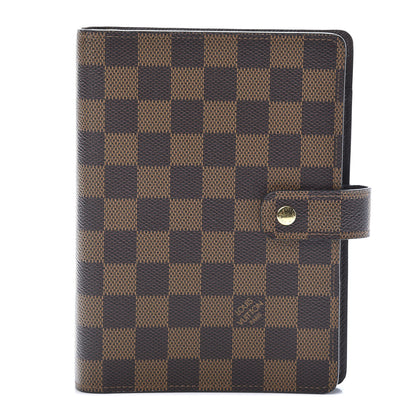 Louis Vuitton Damier Ebene Medium Ring Agenda Cover 1 of 8