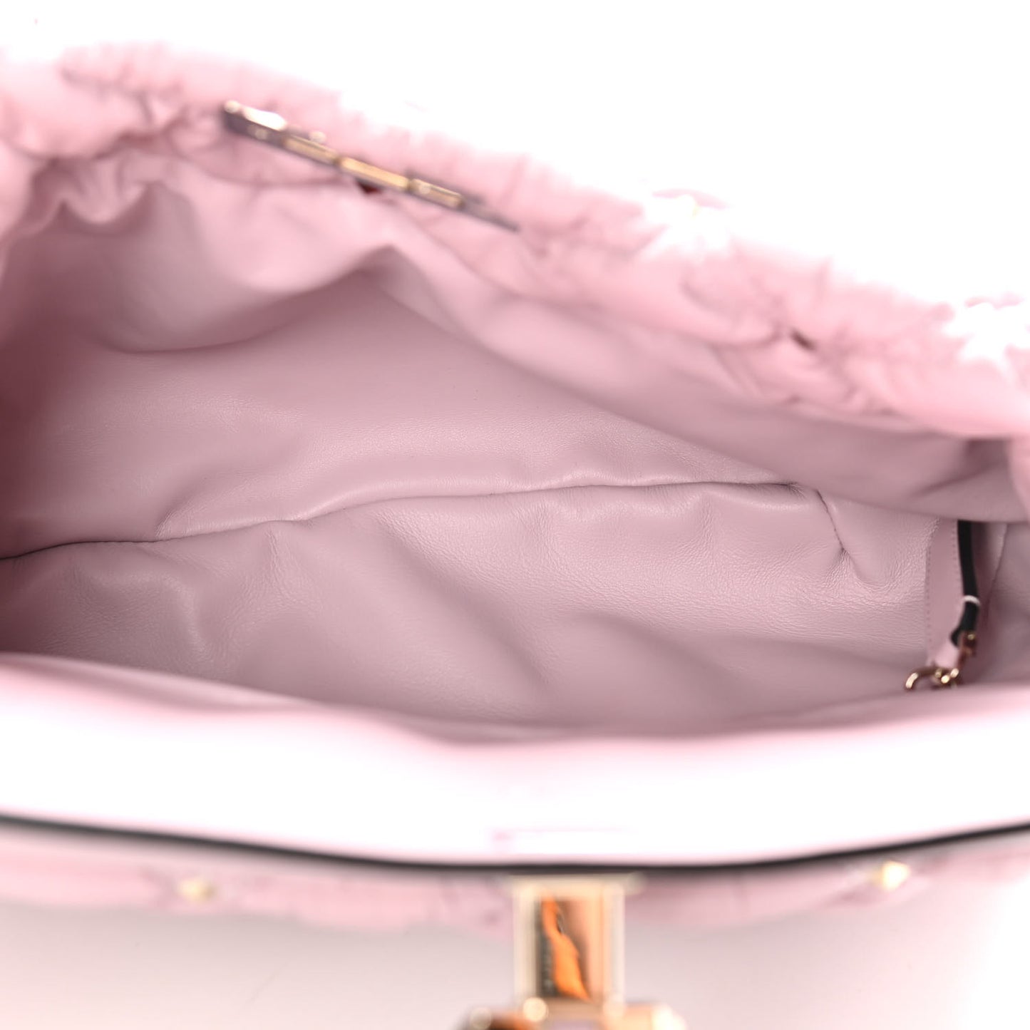 Nappa Spikeme Clutch Rose Quartz
