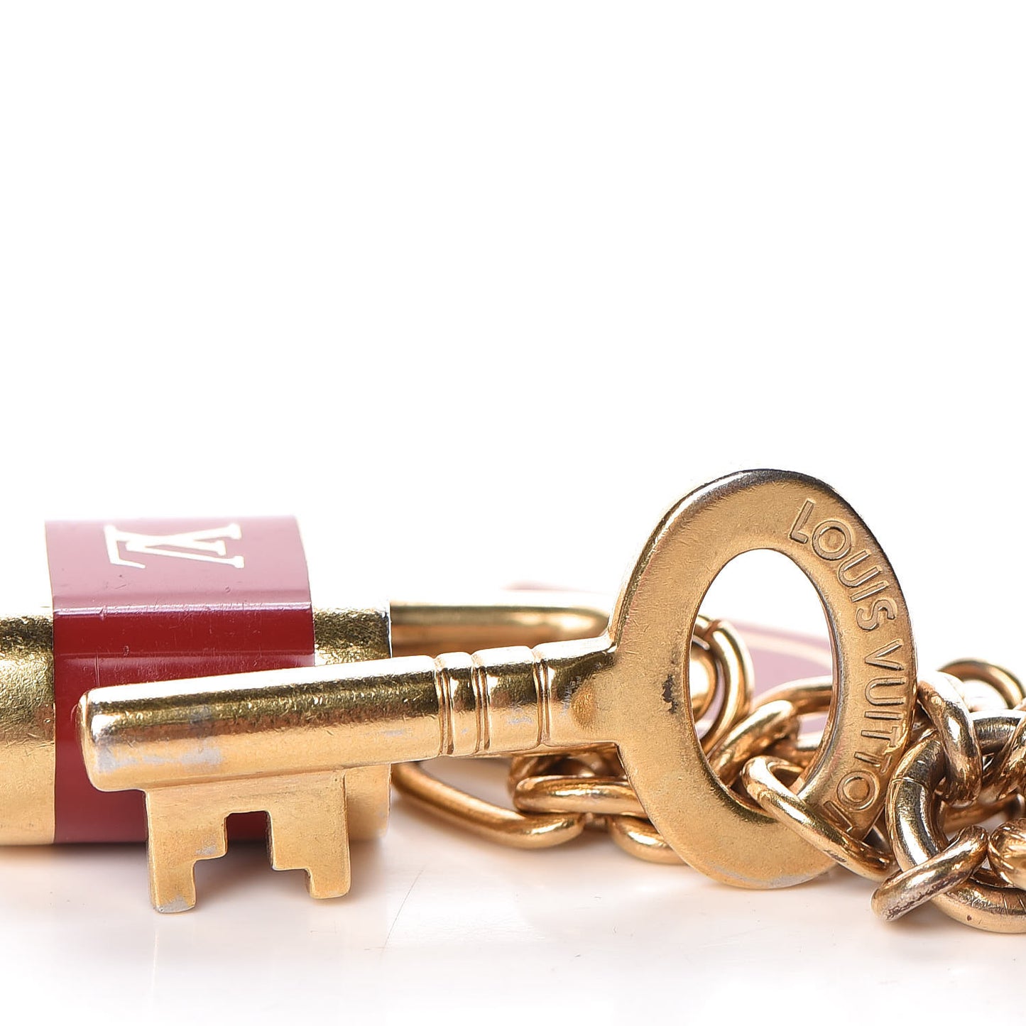 PTE Cles Cadenas Key Holder Red