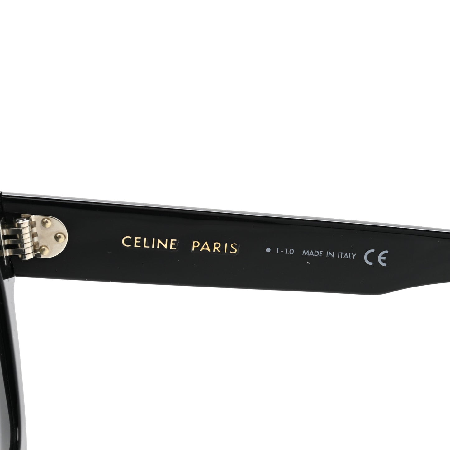 Acetate Square Sunglasses CL401301 Black