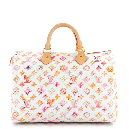 Louis Vuitton Watercolor Aquarelle Speedy 35 White 1 of 7