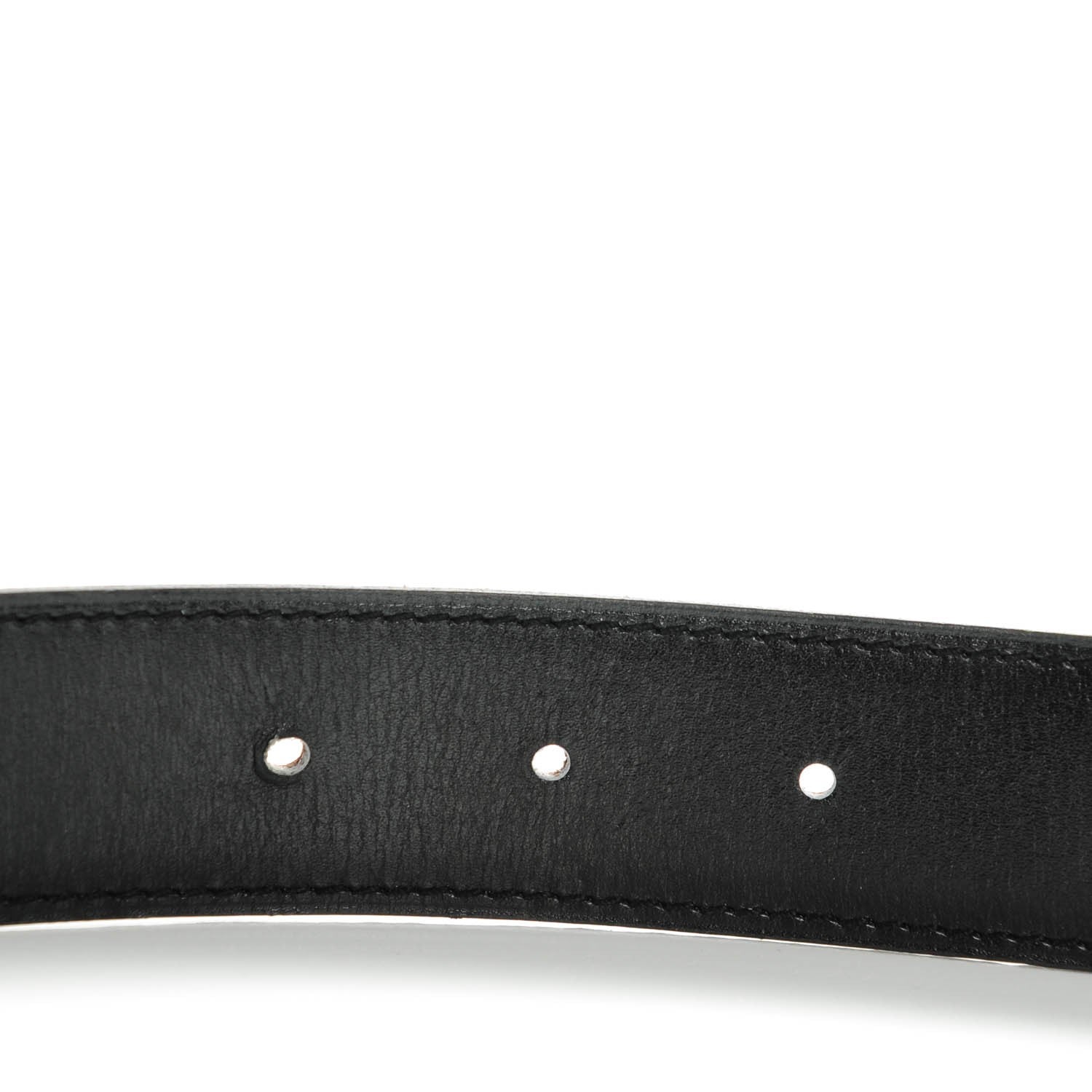 Hermes Box Togo 32mm H Belt 90 Black Chocolate 5 of 6
