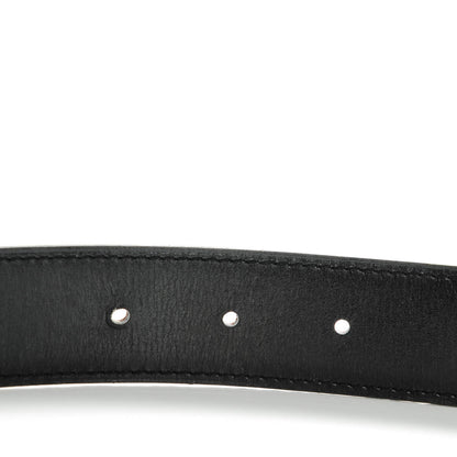 Hermes Box Togo 32mm H Belt 90 Black Chocolate 5 of 6
