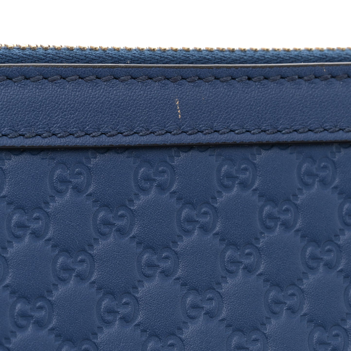 Soft Microguccissima Small Zippered Satchel Caspian