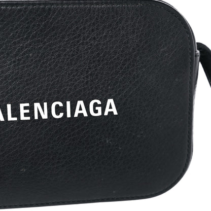 Balenciaga Calfskin Logo XS Everyday Camera Bag Black 10 of 13