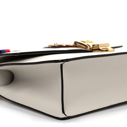 Gucci Calfskin Small Sylvie Shoulder Bag Off White 9 of 11