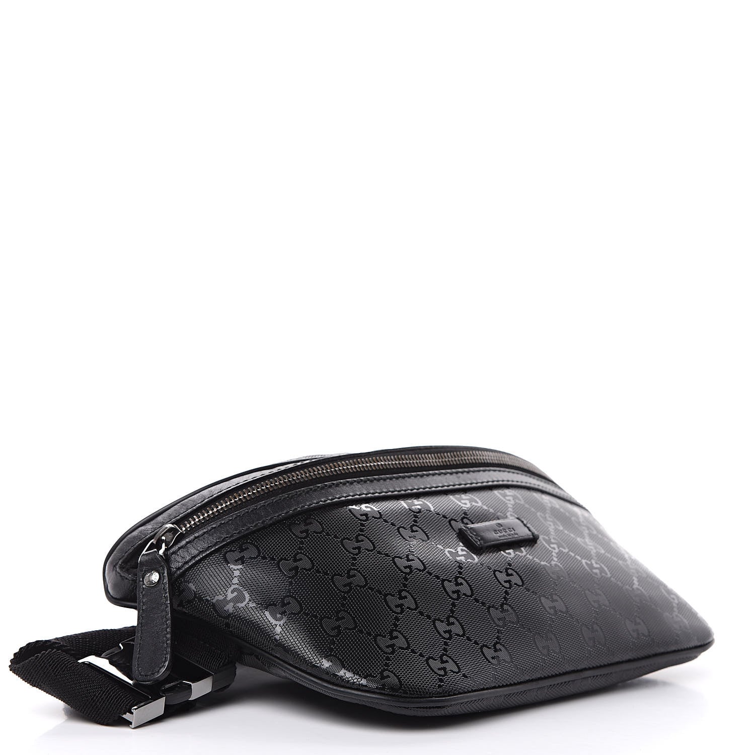 Gucci Imprime Monogram Belt Bag Black 4 of 10