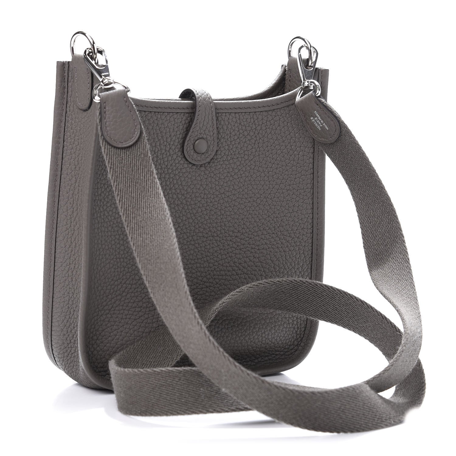 Hermes Taurillon Clemence Evelyne TPM Etain 4 of 12