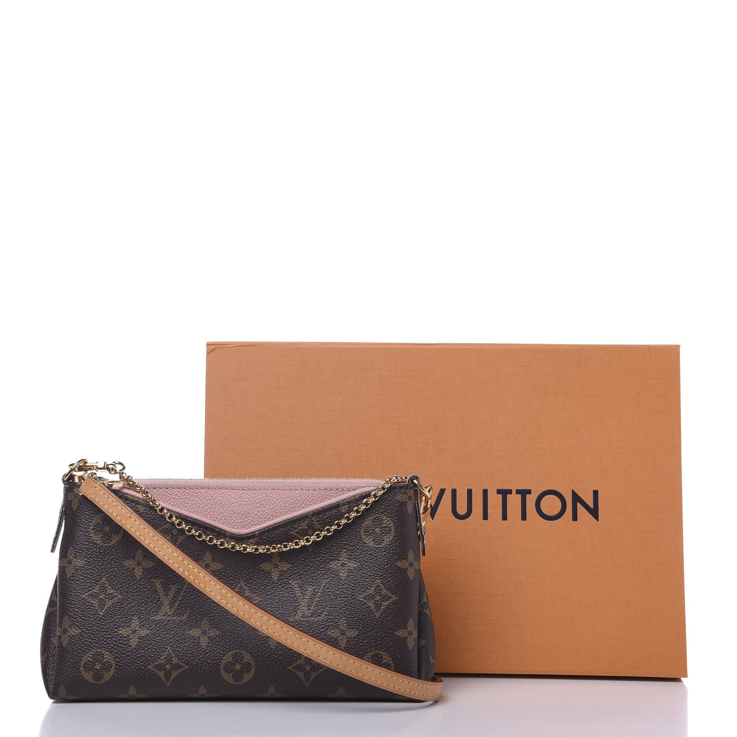 Louis Vuitton Monogram Pallas Clutch Rose Poudre 14 of 14