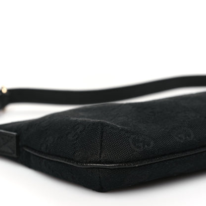 Gucci Monogram Pretty Boat Pochette Black 9 of 10