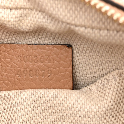 Gucci Pebbled Calfskin Small Soho Disco Bag Camelia 7 of 10