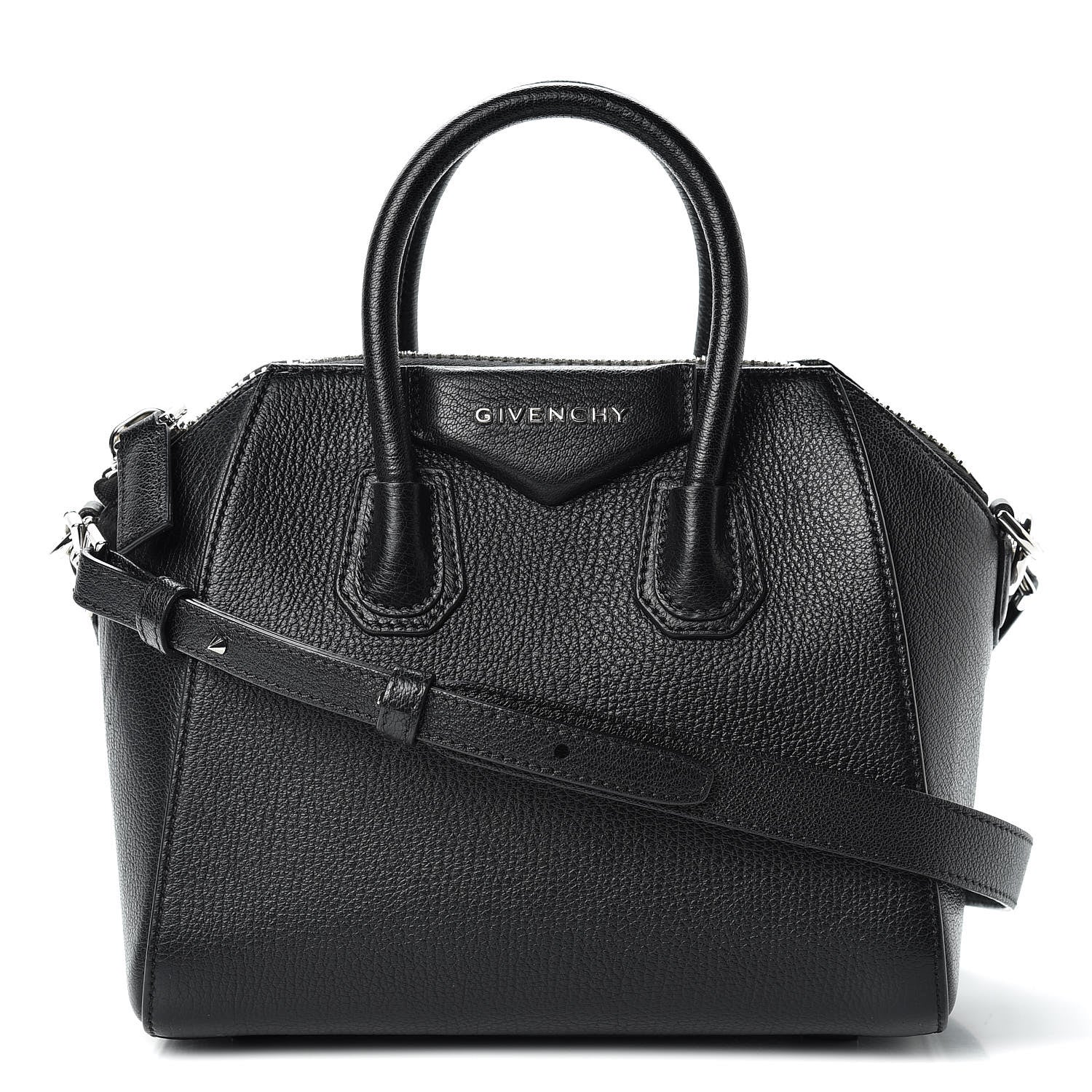 Givenchy Sugar Goatskin Mini Antigona Black 1 of 11