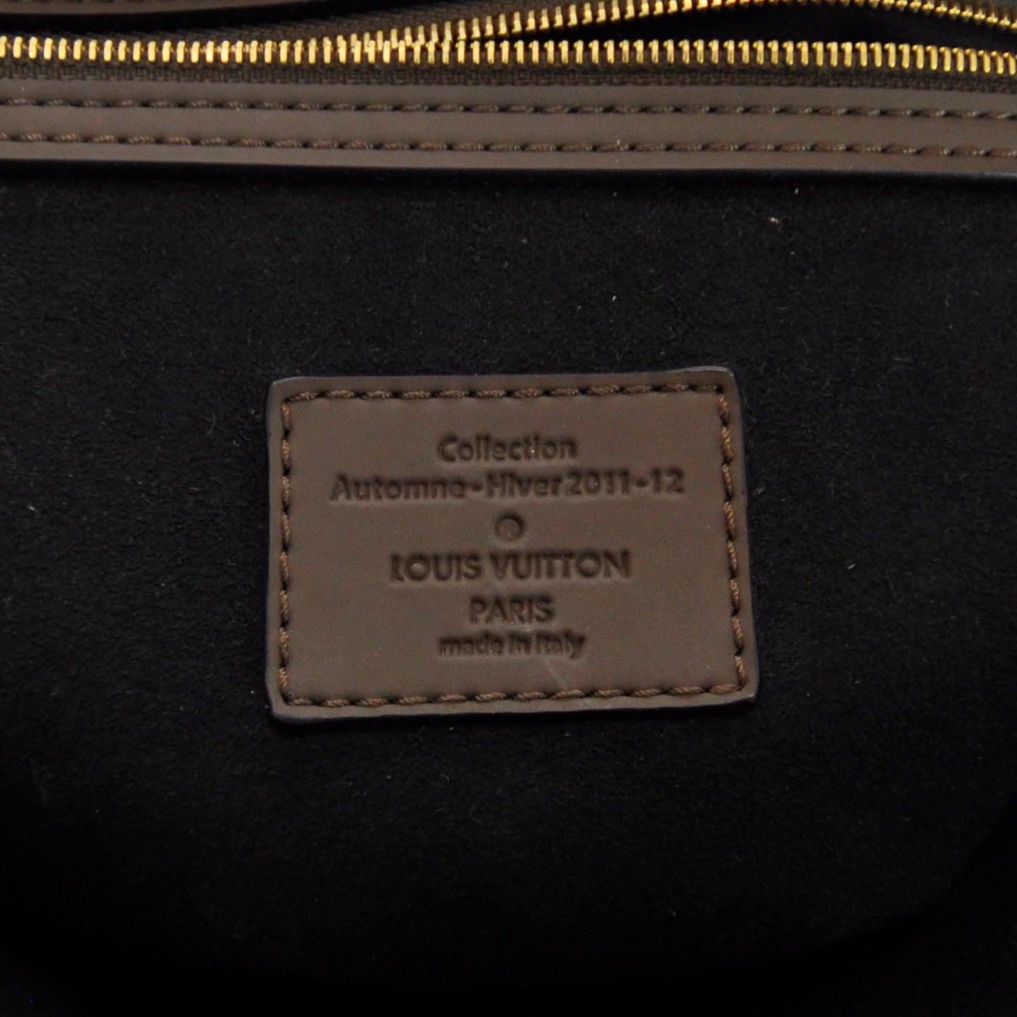 Monogram Addiction Vertical Lockit MM Brown