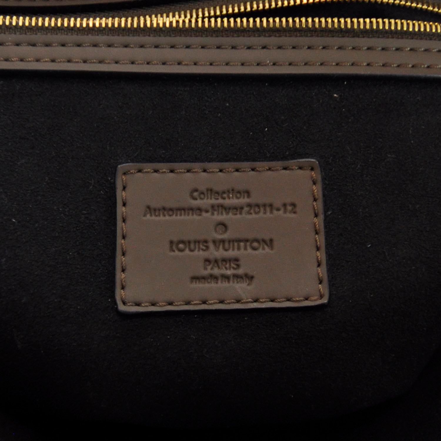 Louis Vuitton Monogram Addiction Vertical Lockit MM Brown 6 of 7